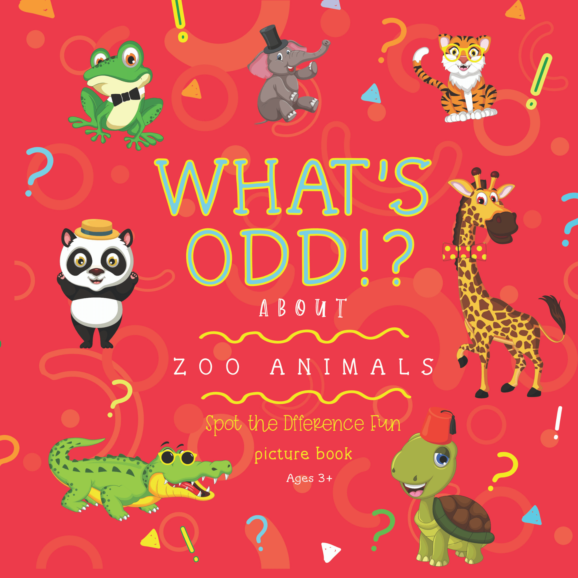jaymcdesign books toddler odd one out book about zoo animals