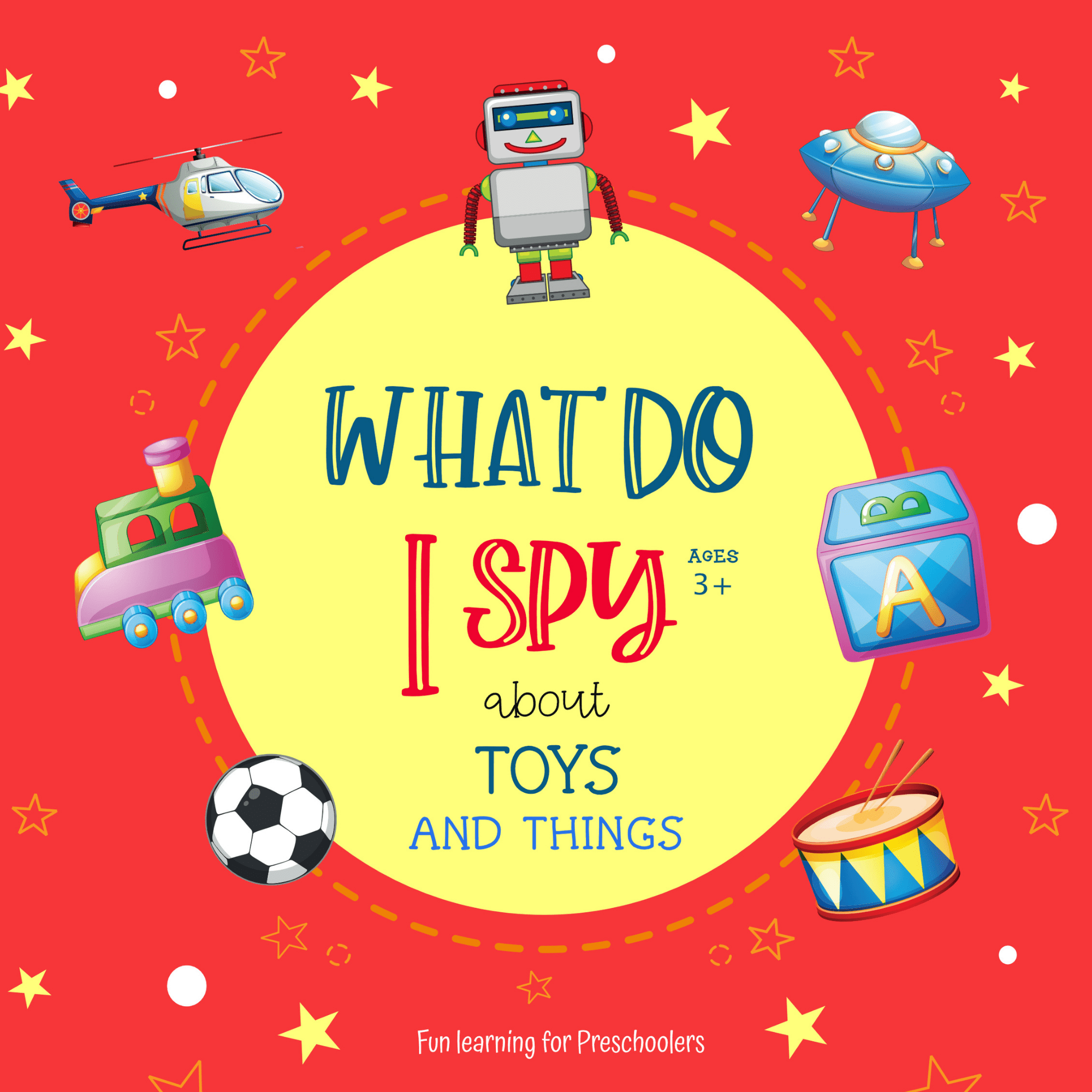 jaymcdesign books toddler I spy book about toys and things