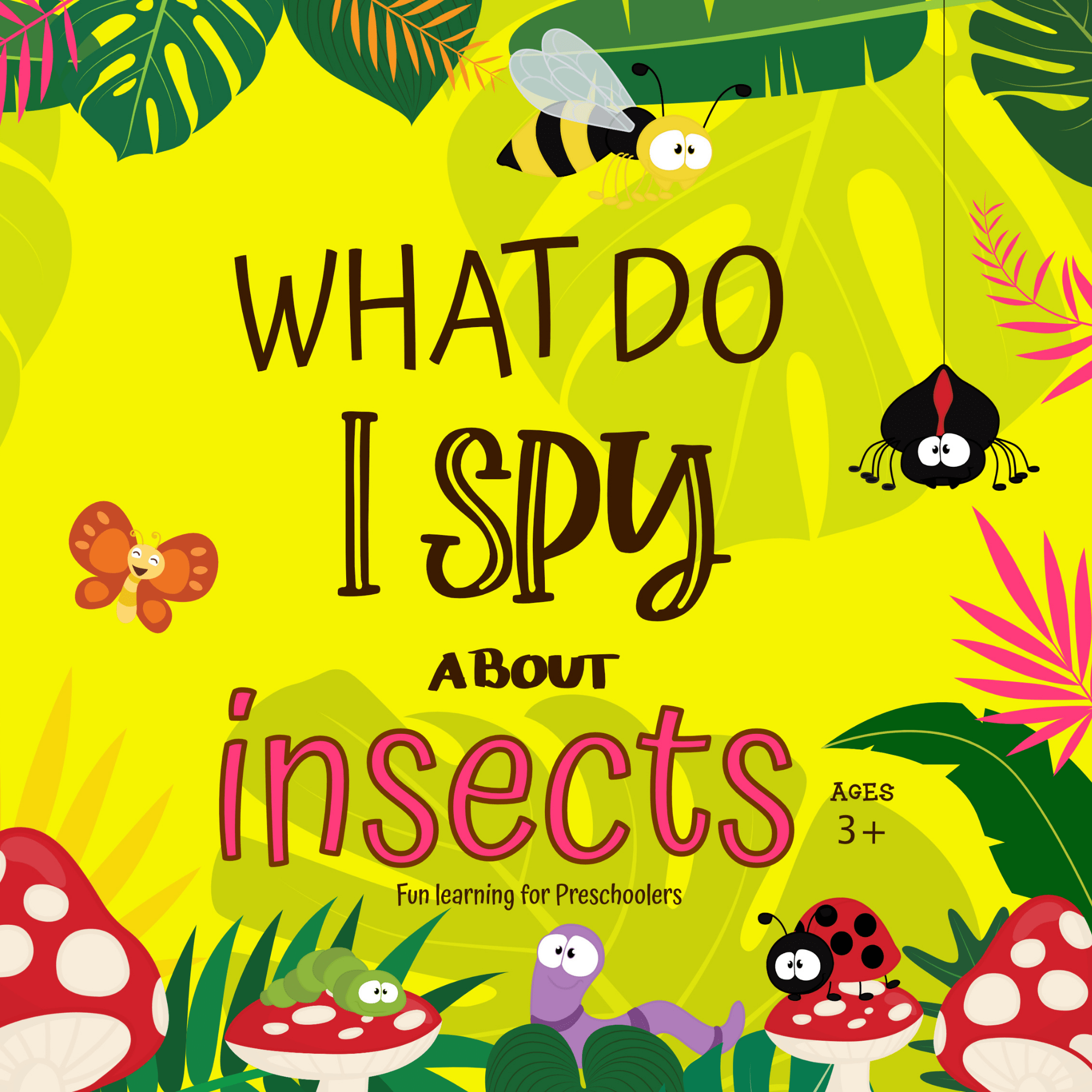 jaymcdesign books toddler I spy book about insects