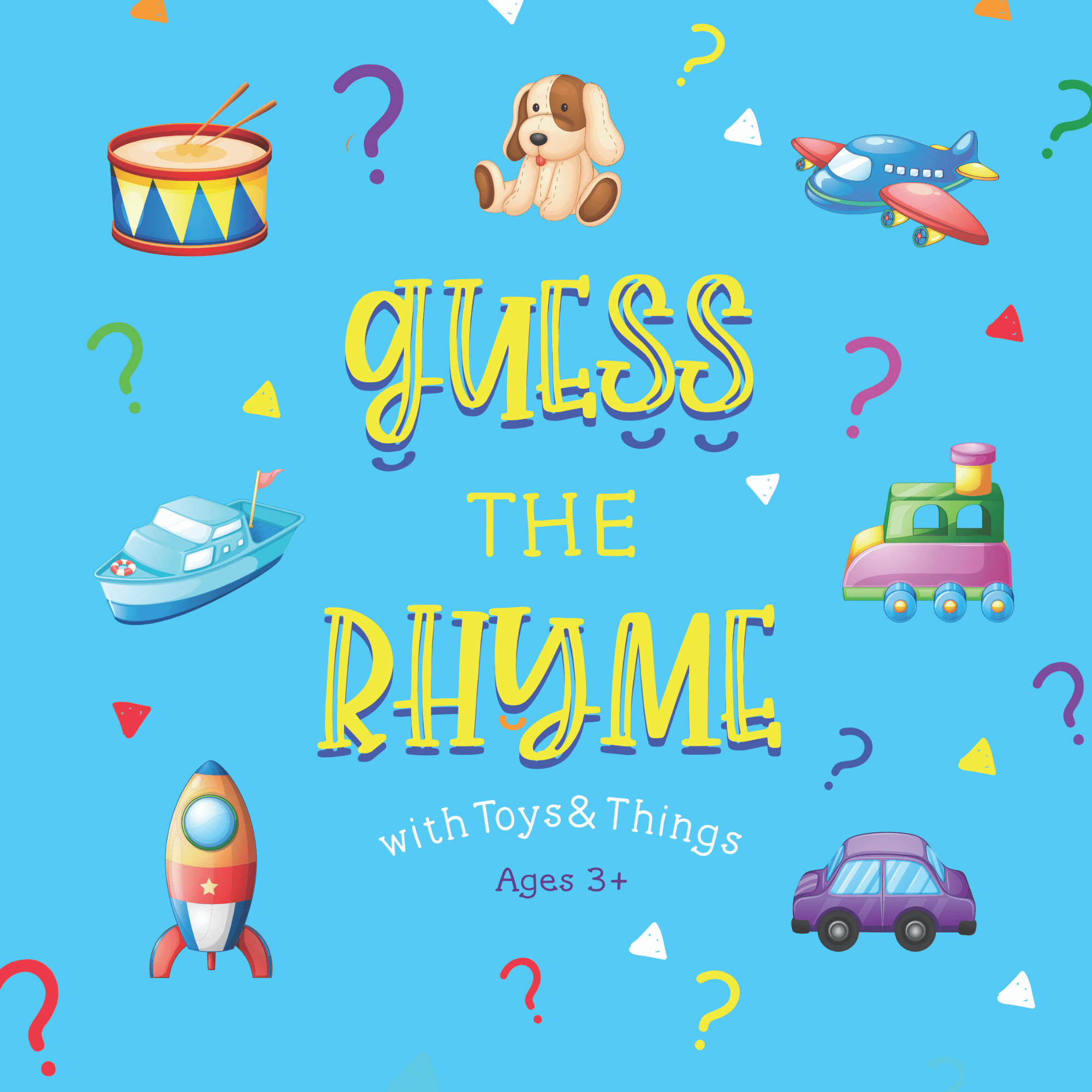 jaymcdesign books toddler rhyming book about toys and things