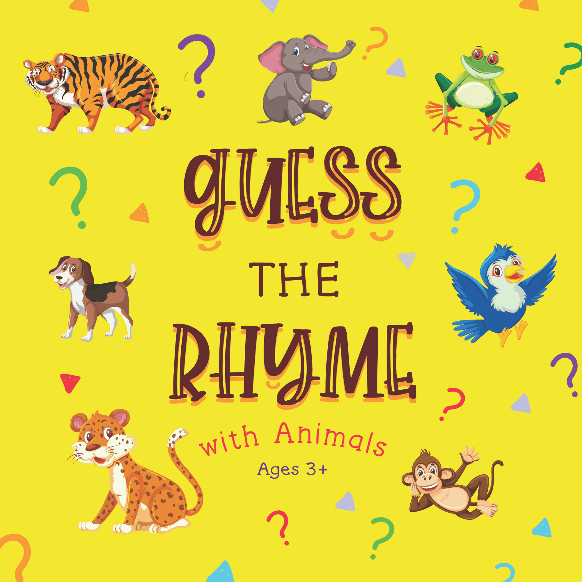 jaymcdesign books toddler rhyming book about animals