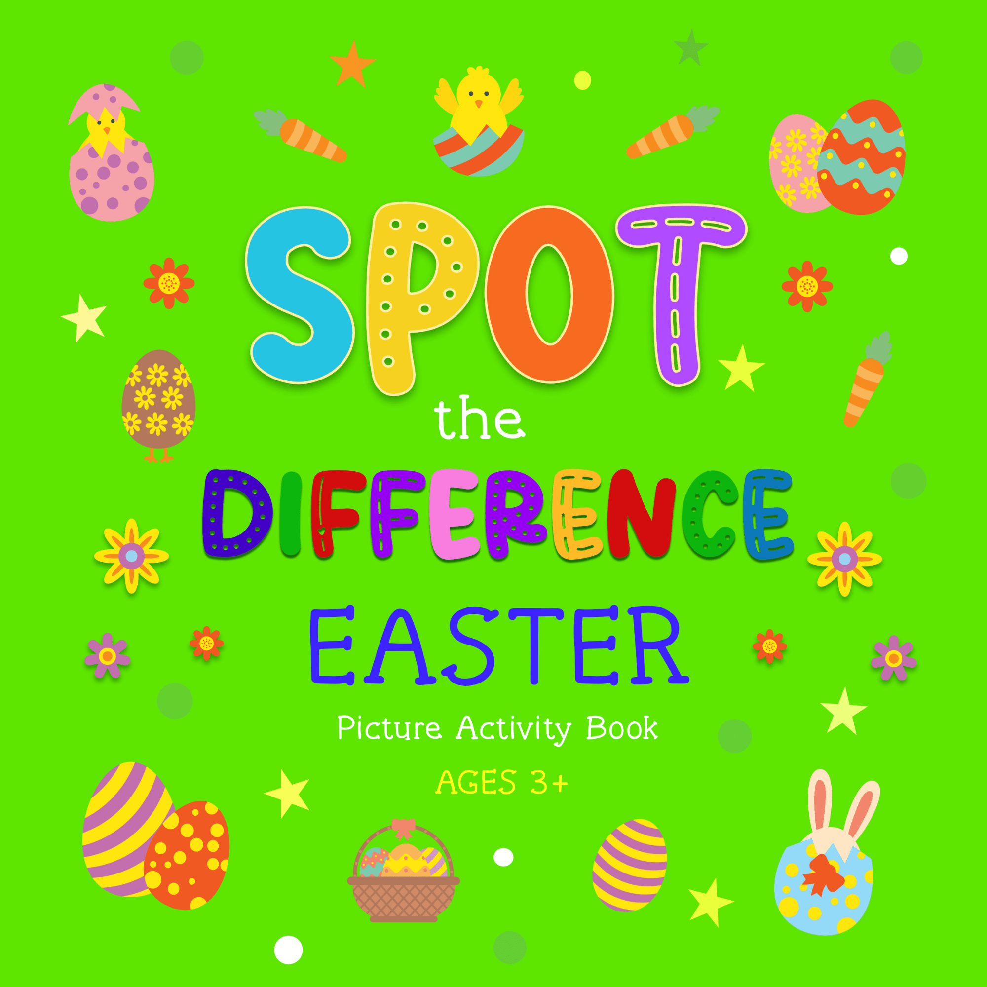 jaymcdesign books easter toddler spot the difference book