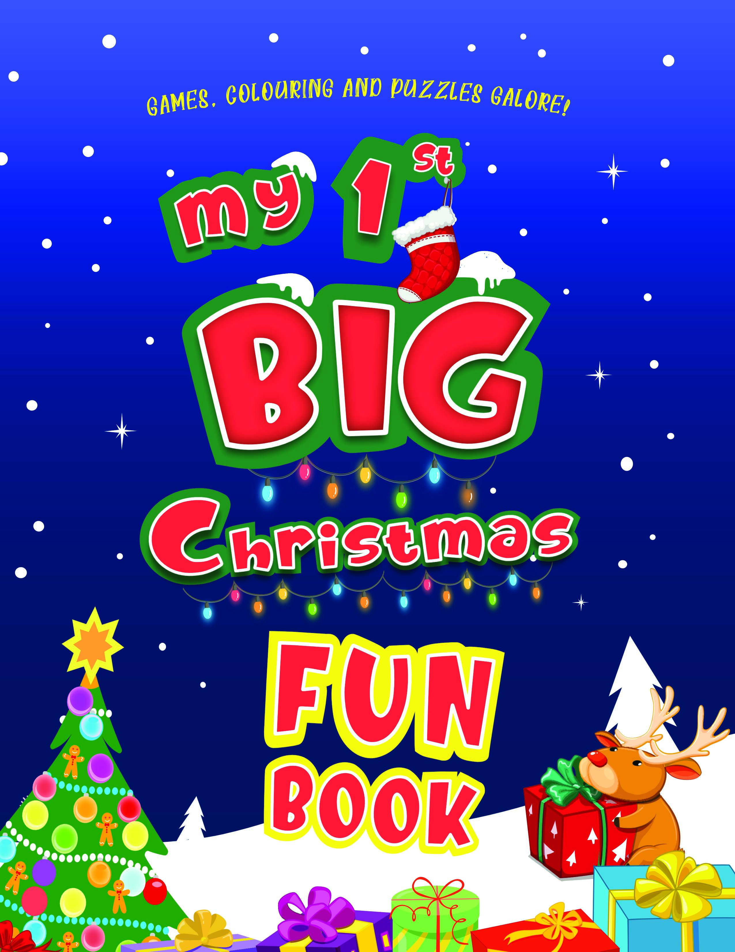 jaymcdesign books children christmas coluring and game activities book