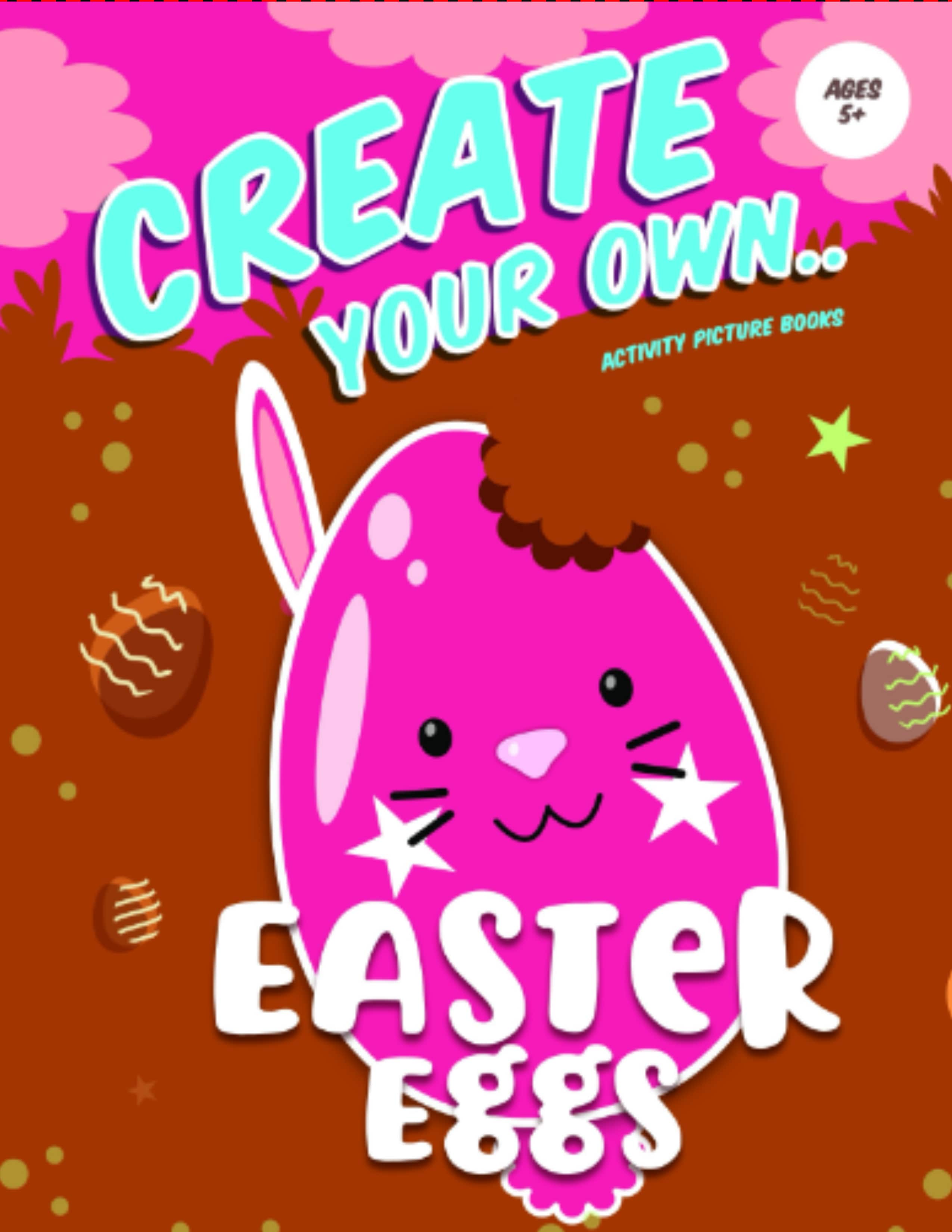 jaymcdesign books children easter eggs colouring book