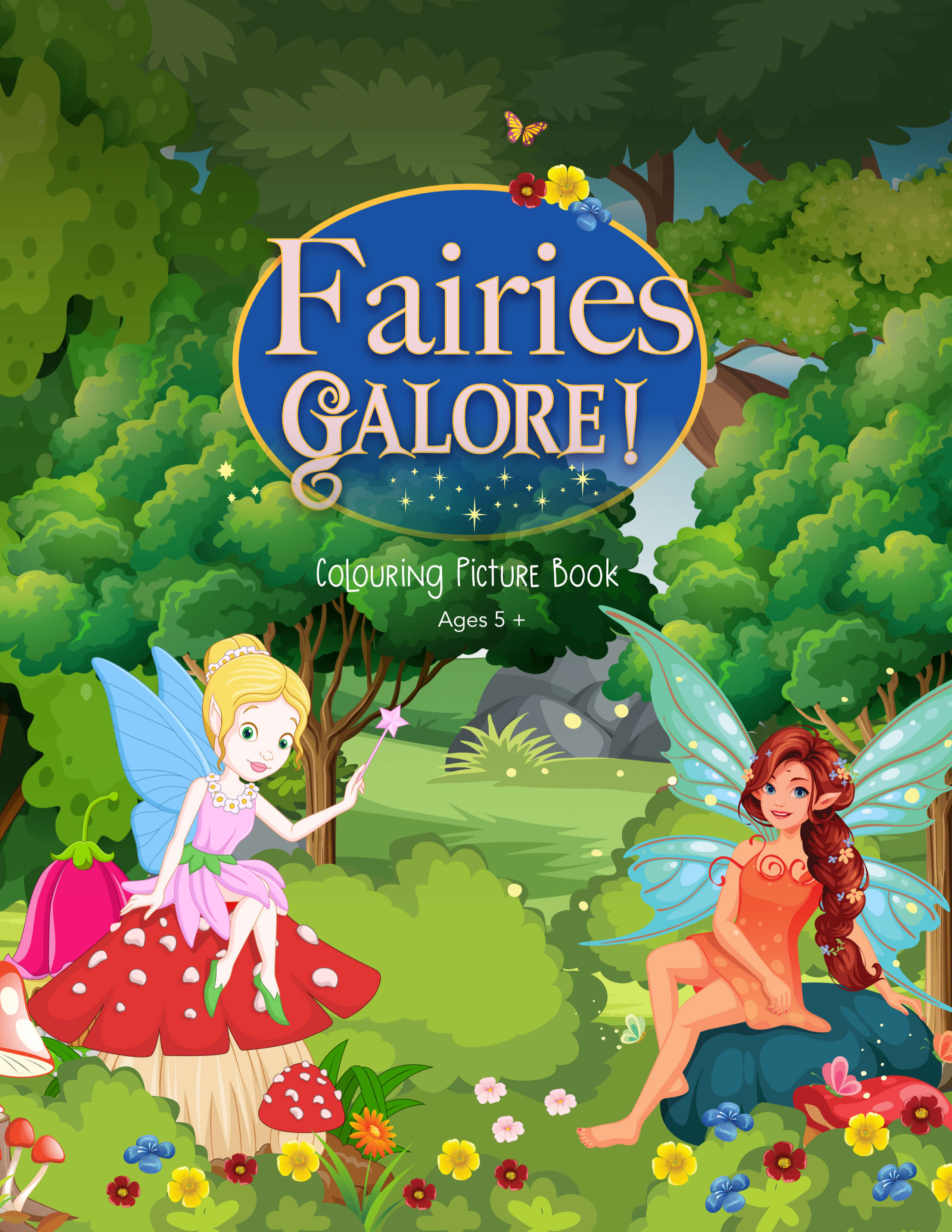 jaymcdesign books childrens butterflies colouring book