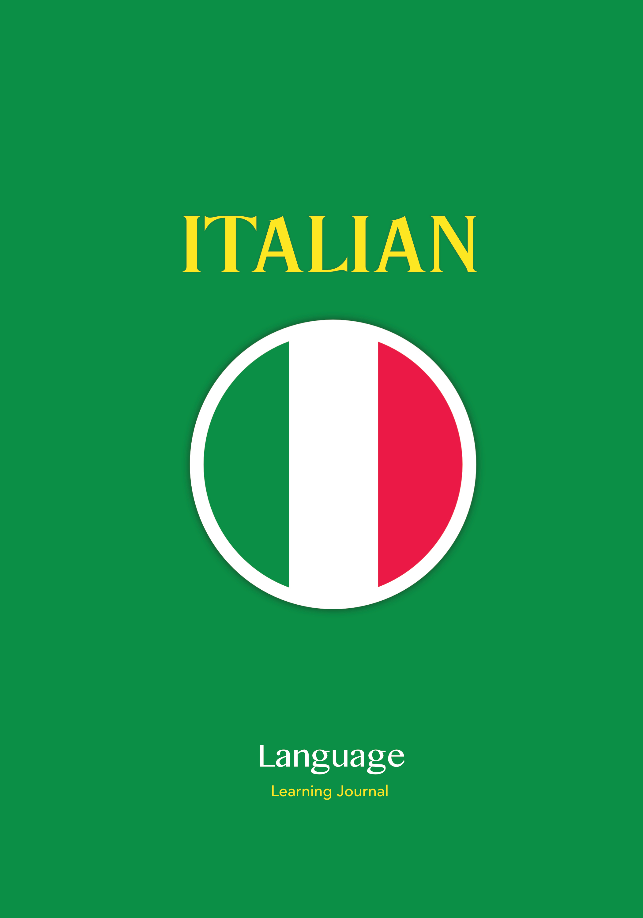jaymcdesign books language learning journal for italian