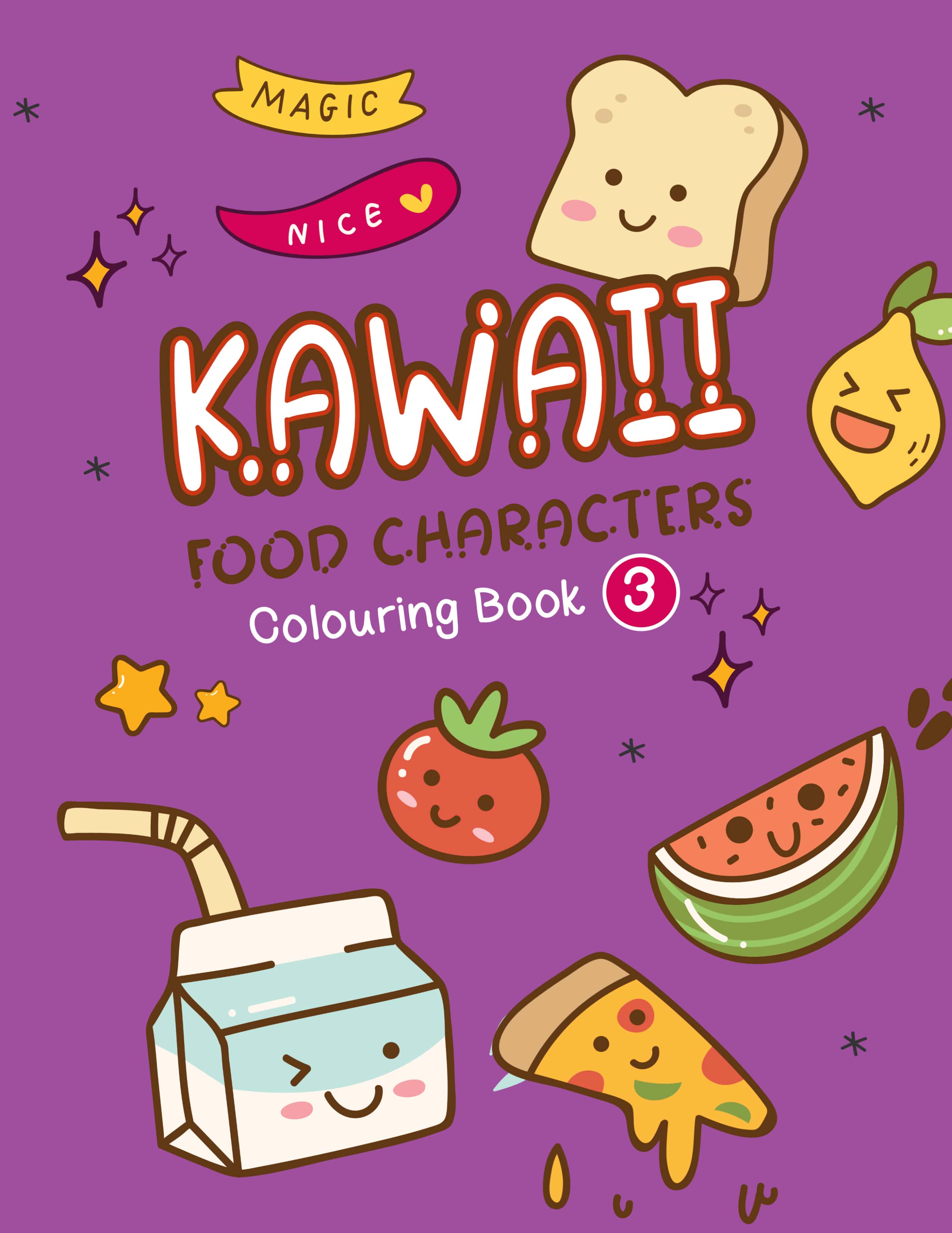jaymcdesign books childrens kawaii colouring book