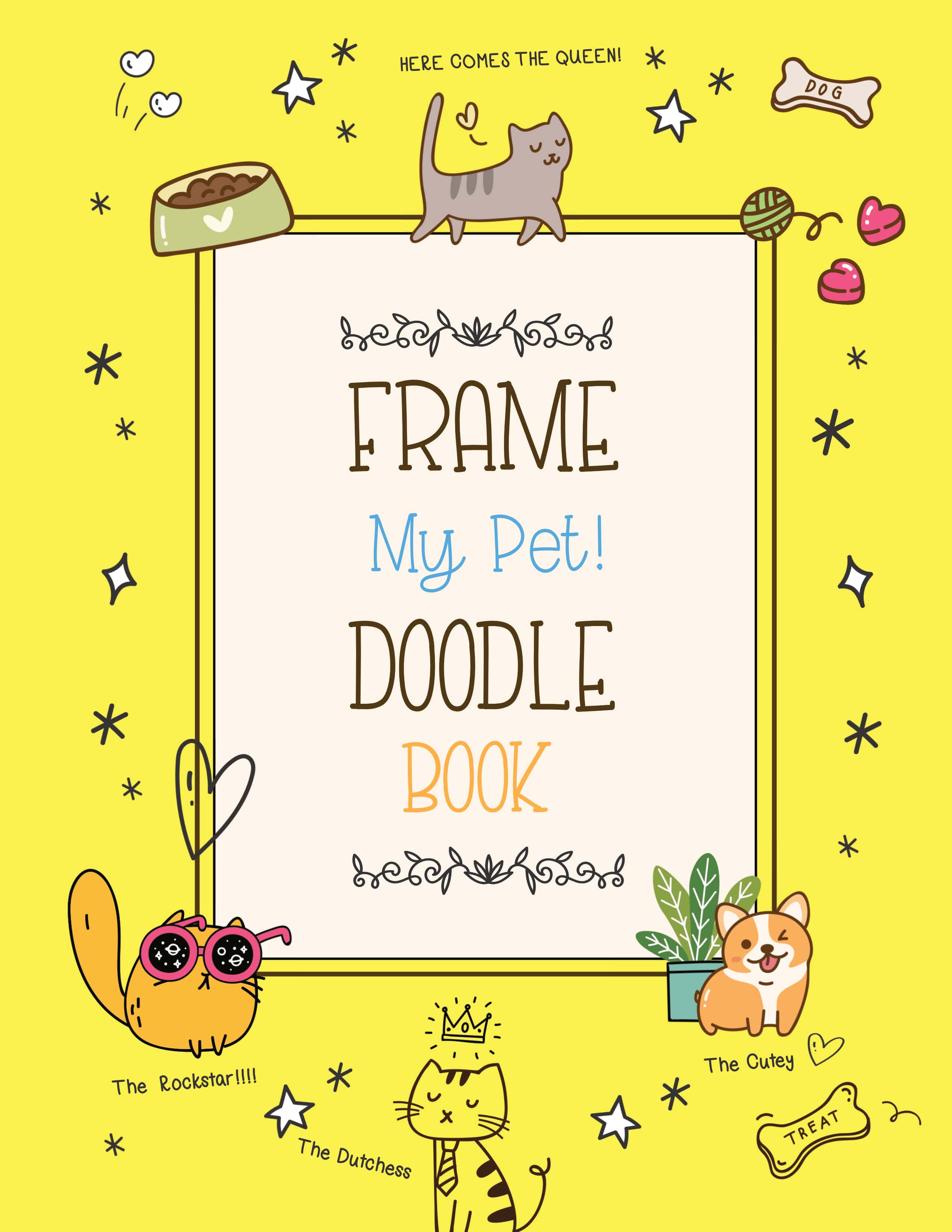 jaymcdesign books pet lovers colouring and drawing book