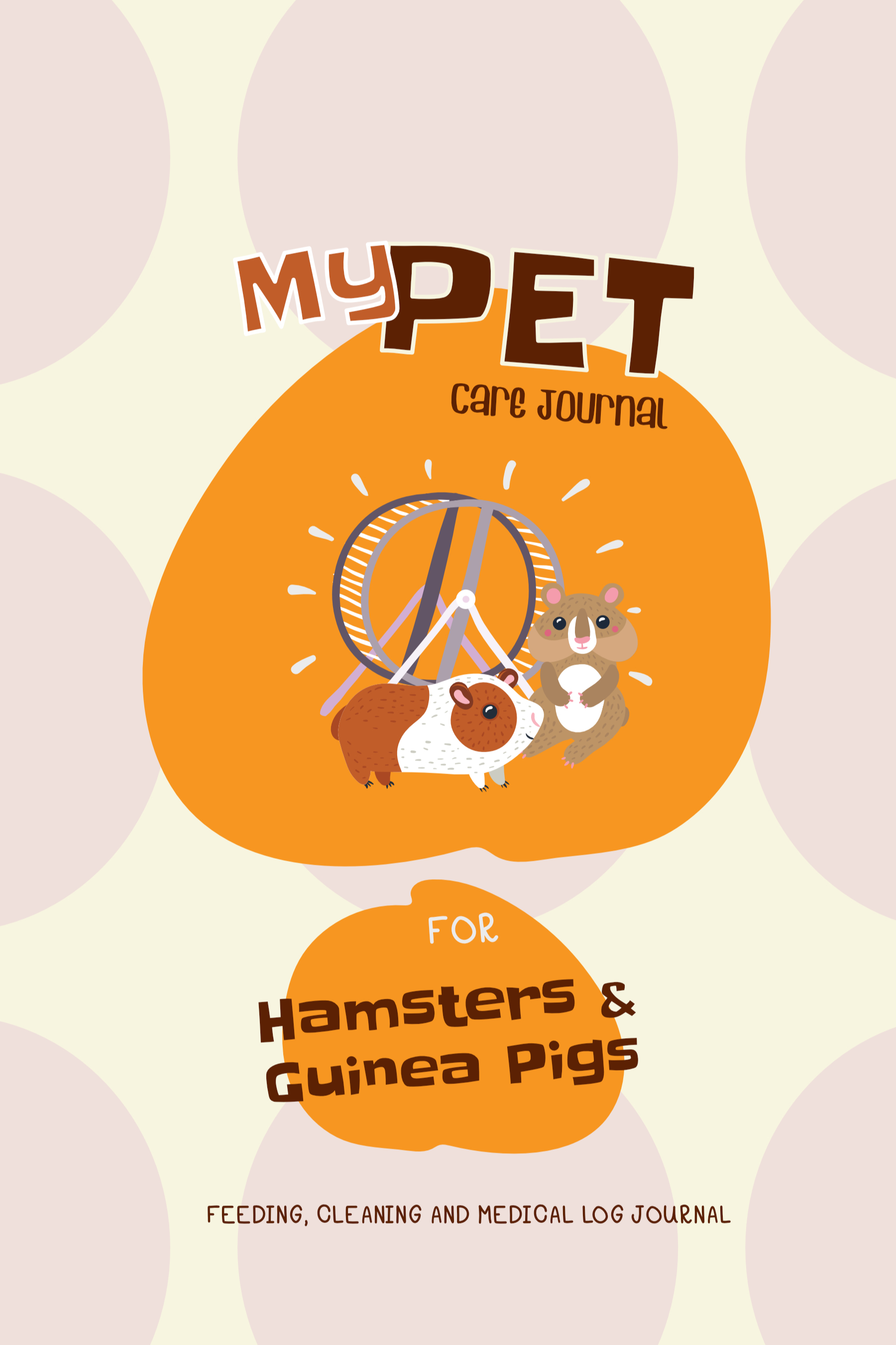 jaymcdesign books hamster and guinea pig pet care diary