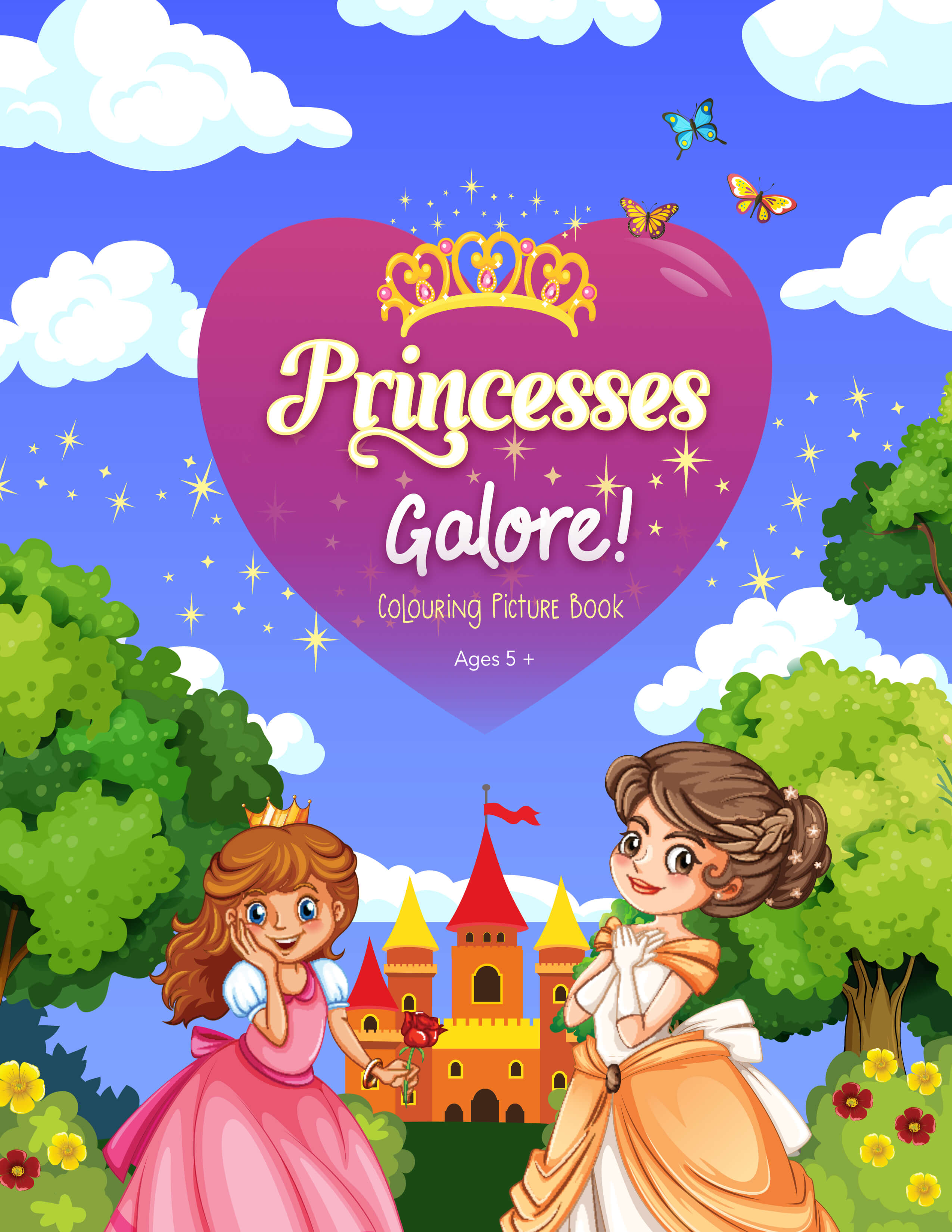 jaymcdesign books childrens butterflies colouring book