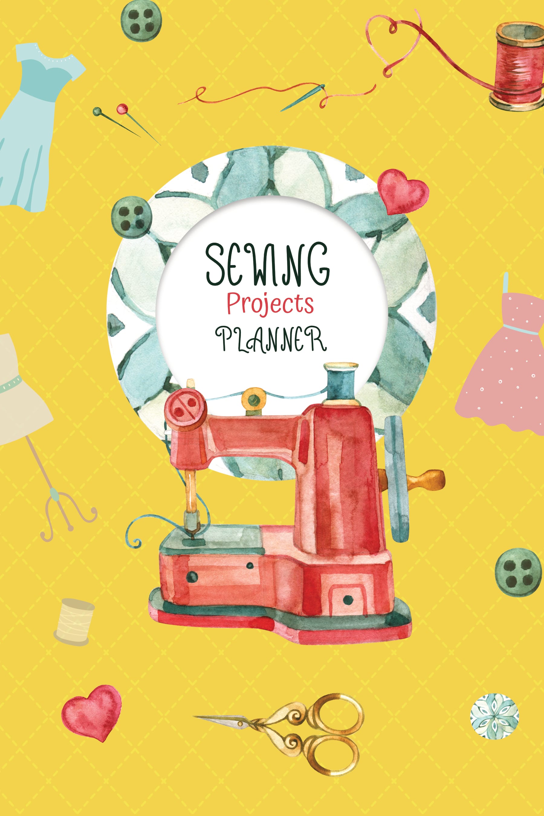 jaymcdesign books Sewing Projects planner
