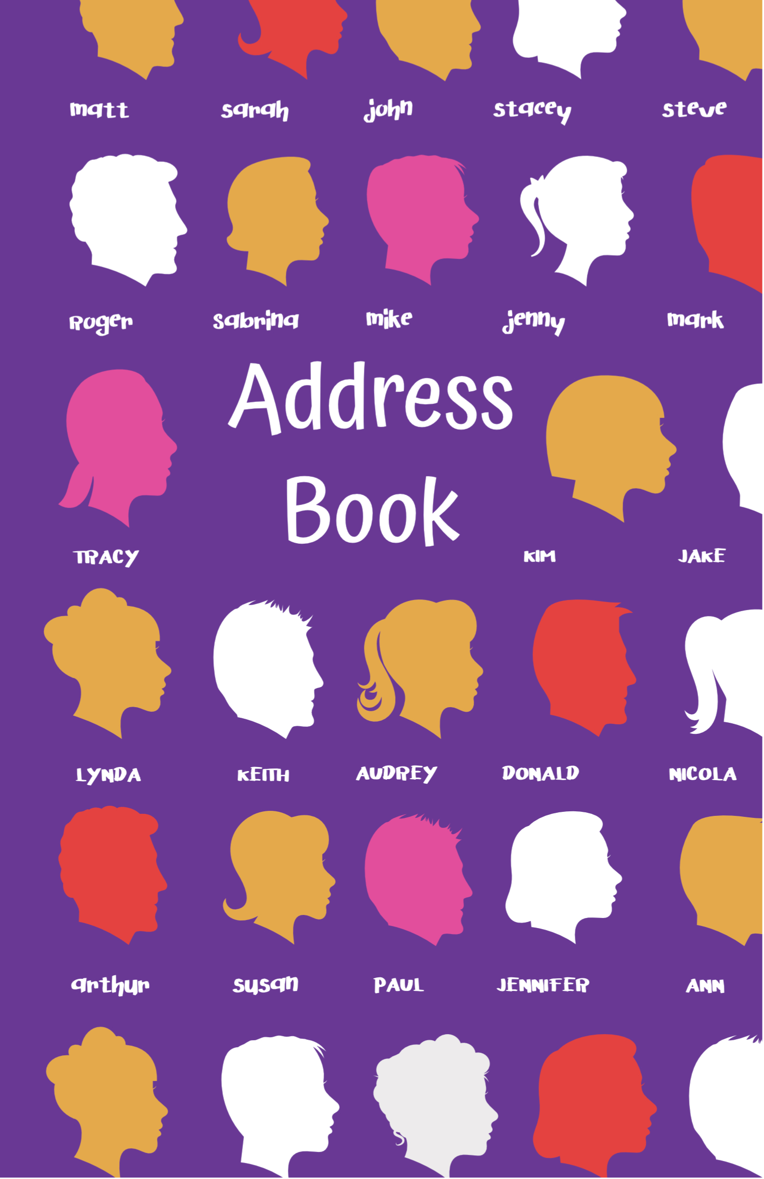 jaymcdesign books address book