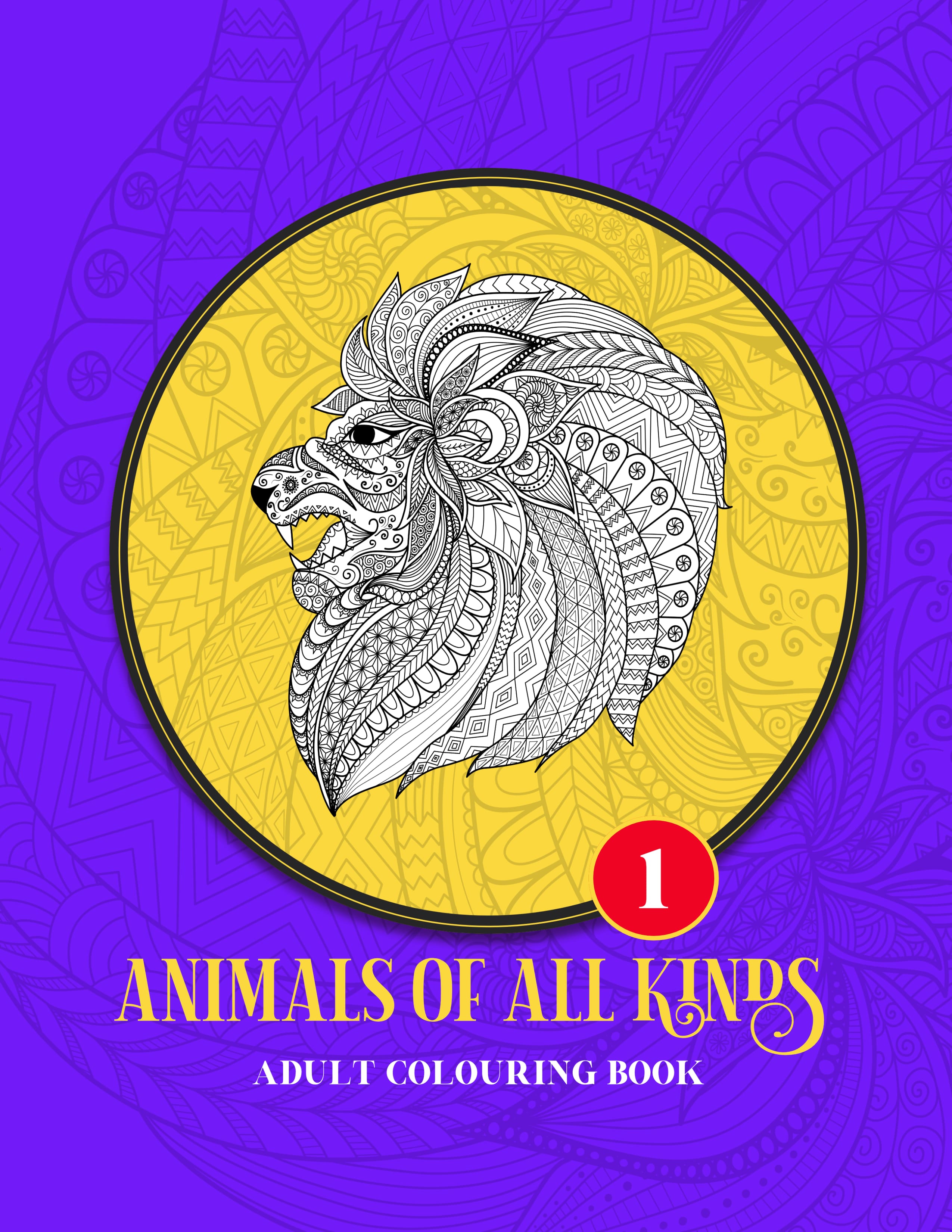 jaymcdesign books adult animals mandala colouring book