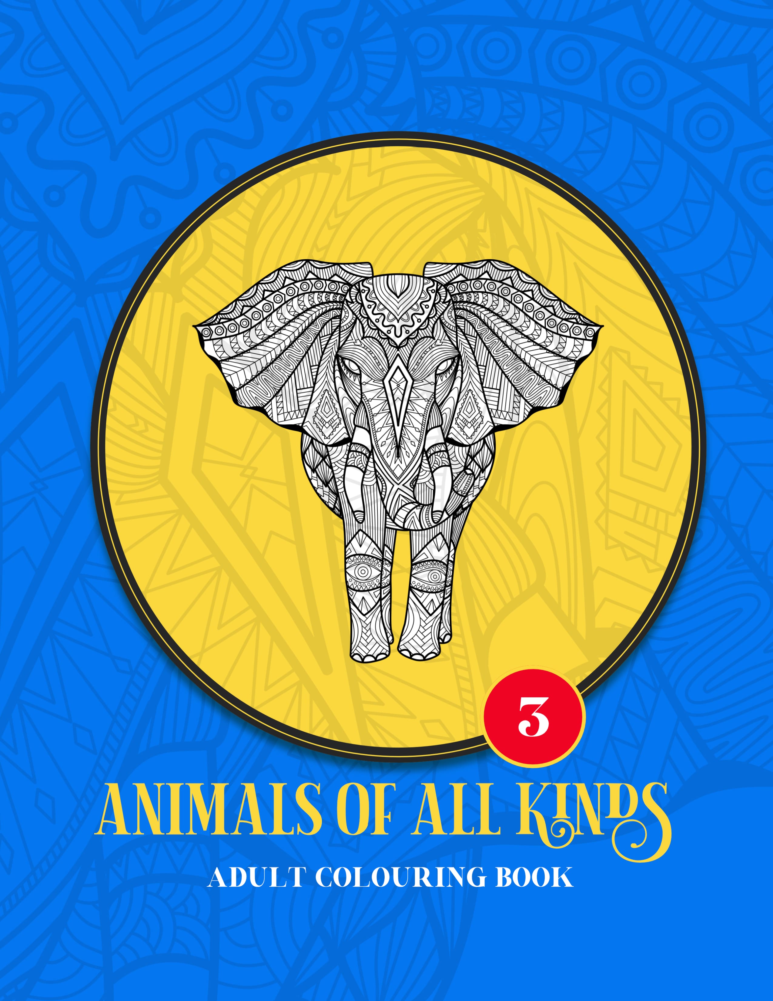 jaymcdesign books adult animals mandala colouring book