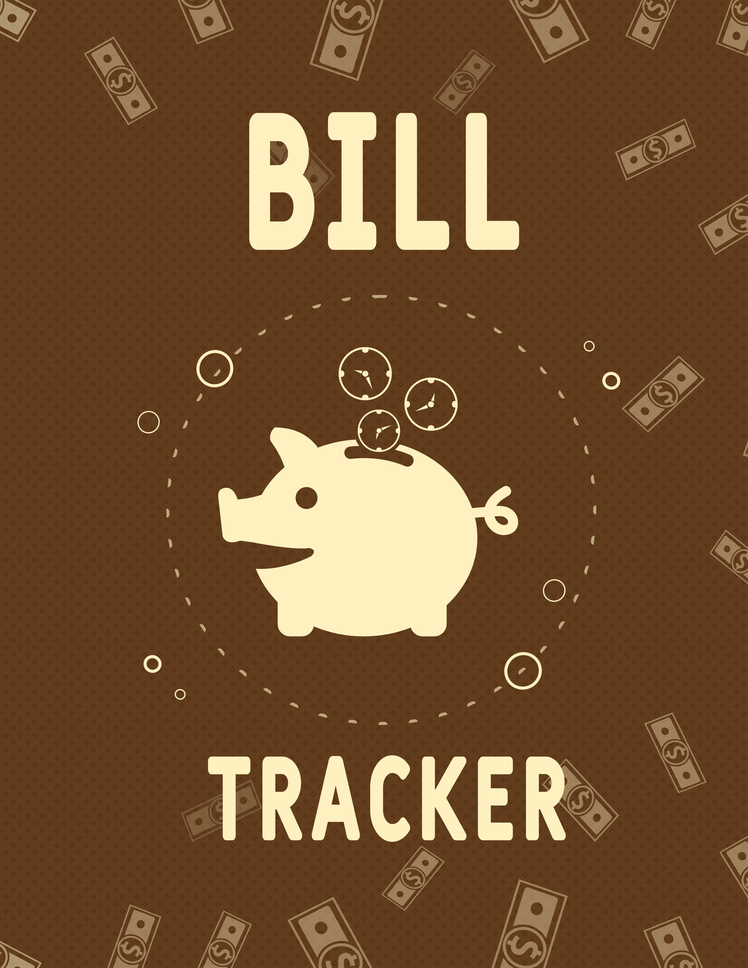 jaymcdesign books bill tracking log boo