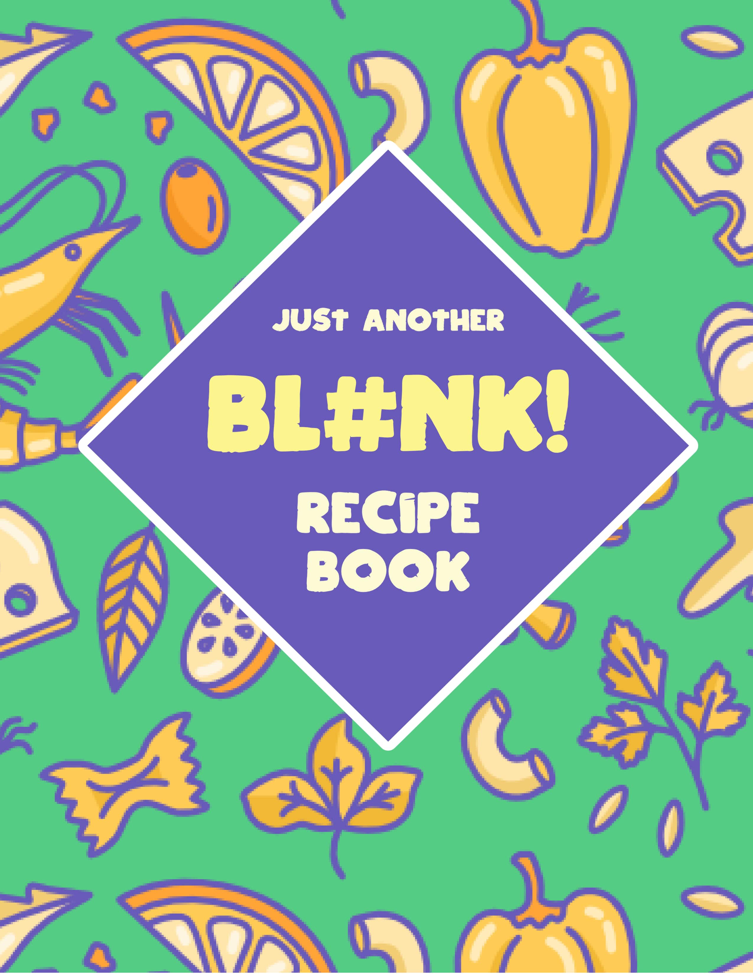 jaymcdesign books personal recipes book