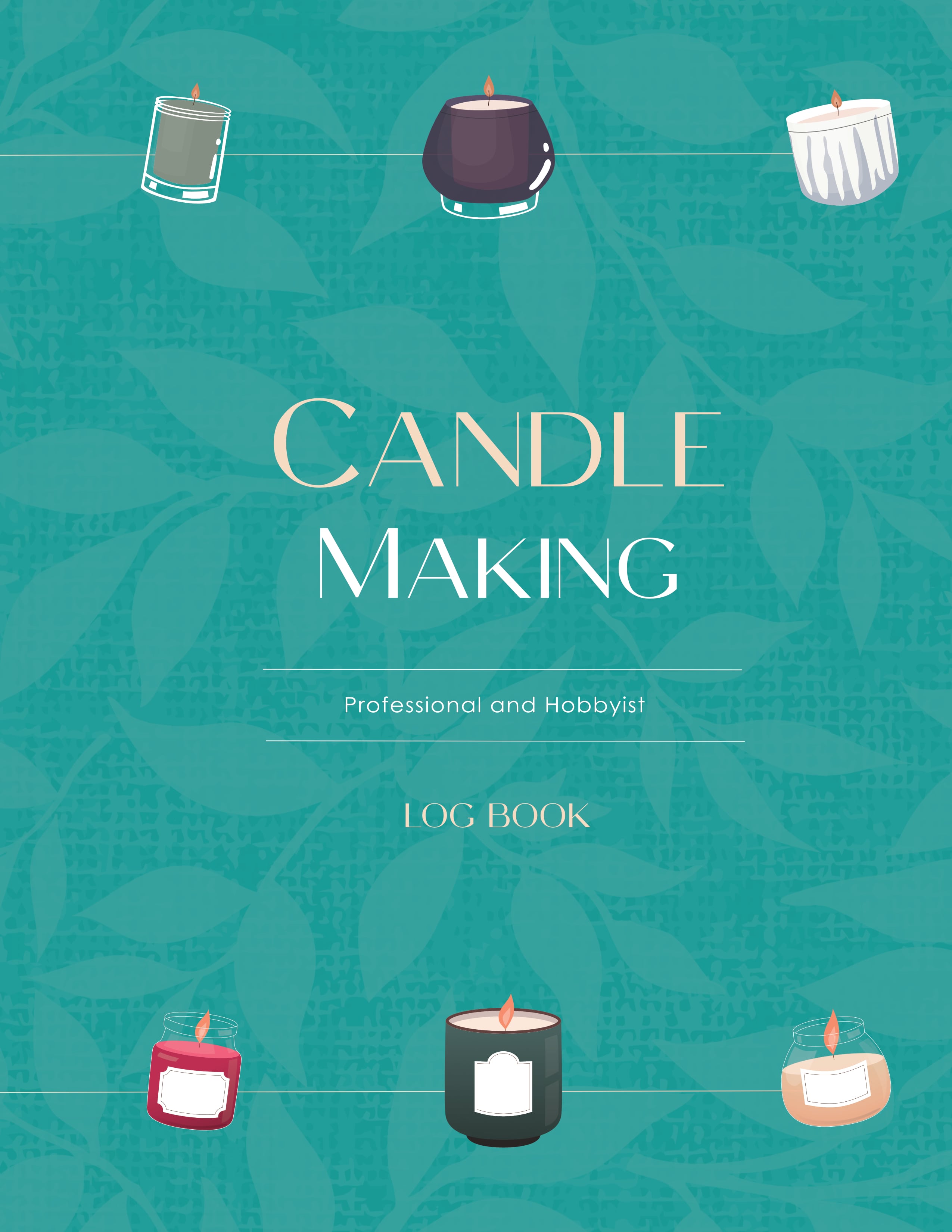 jaymcdesign books Candle Making Log Book