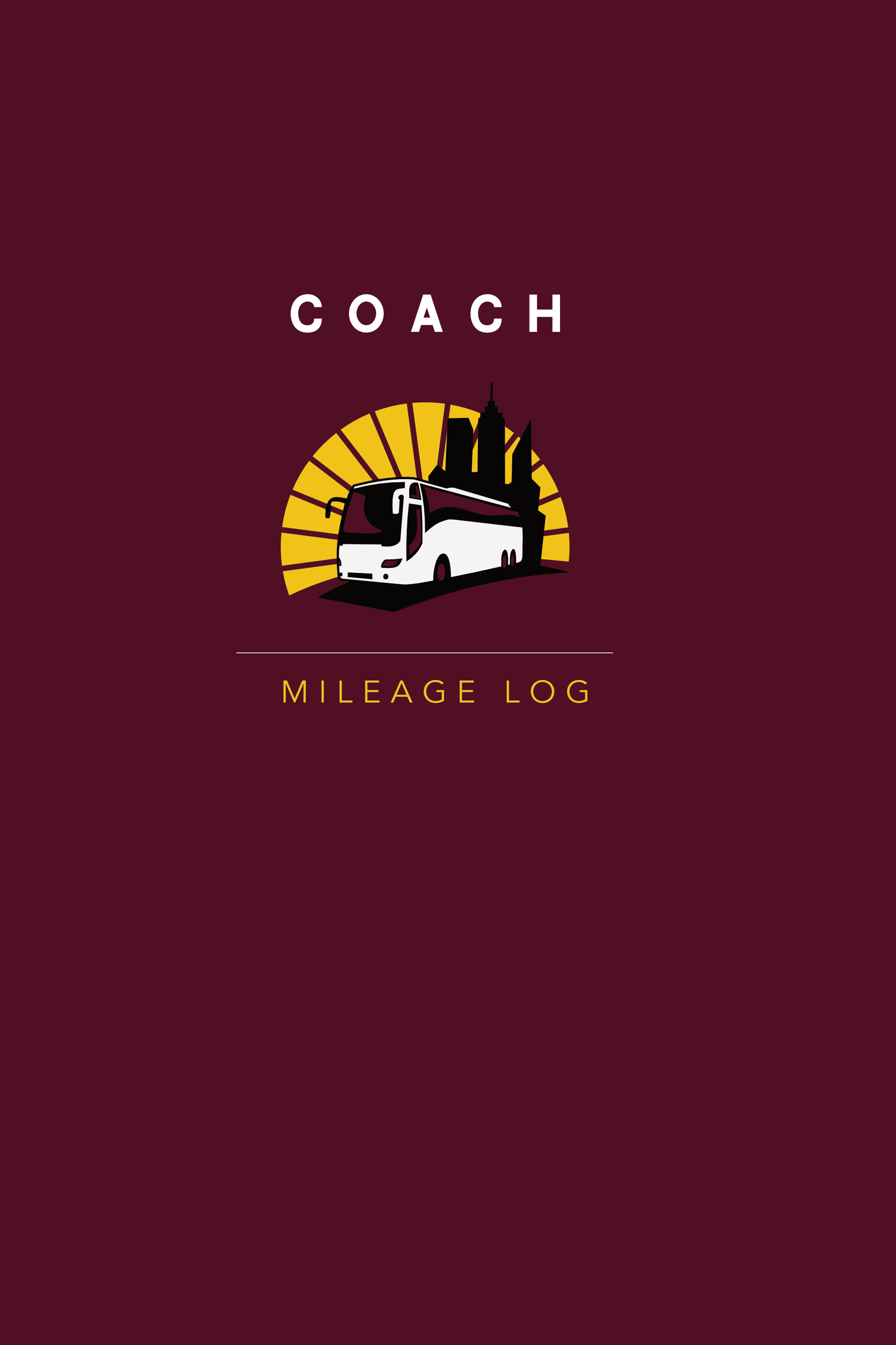 jaymcdesign books coach drivers mileage log book