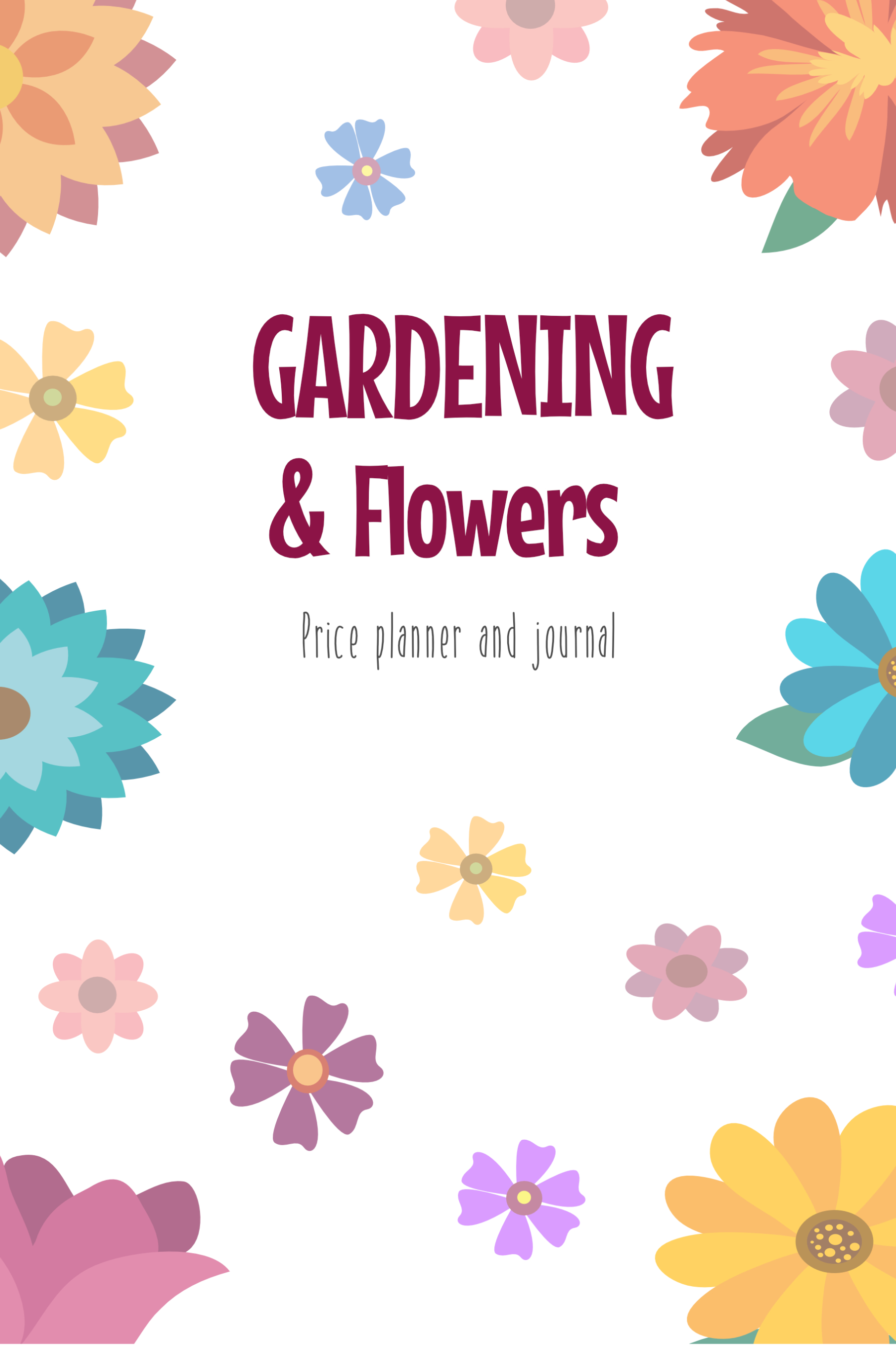jaymcdesign books Gardening & Flowers Pricing planner