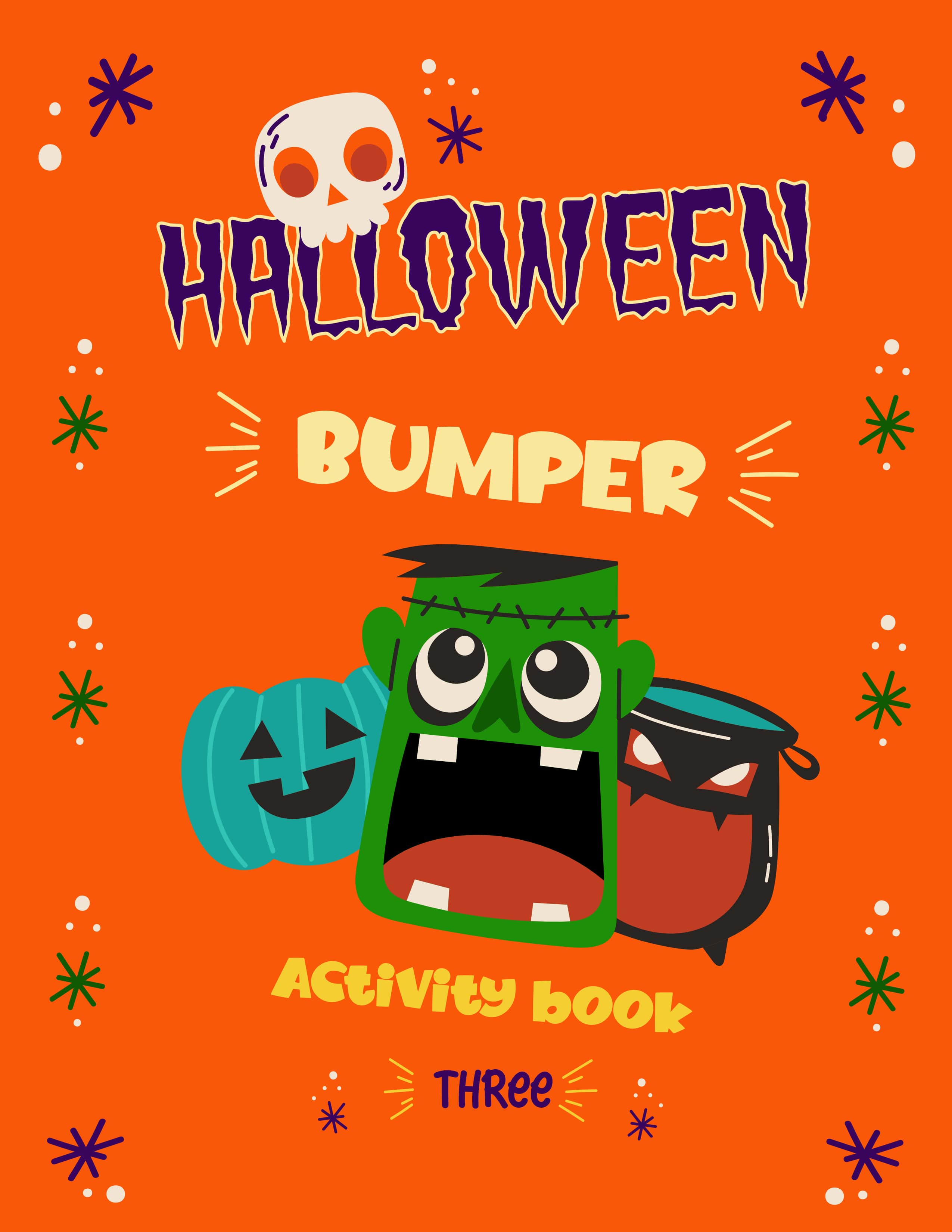 jaymcdesign books children halloween colouring and games activity book