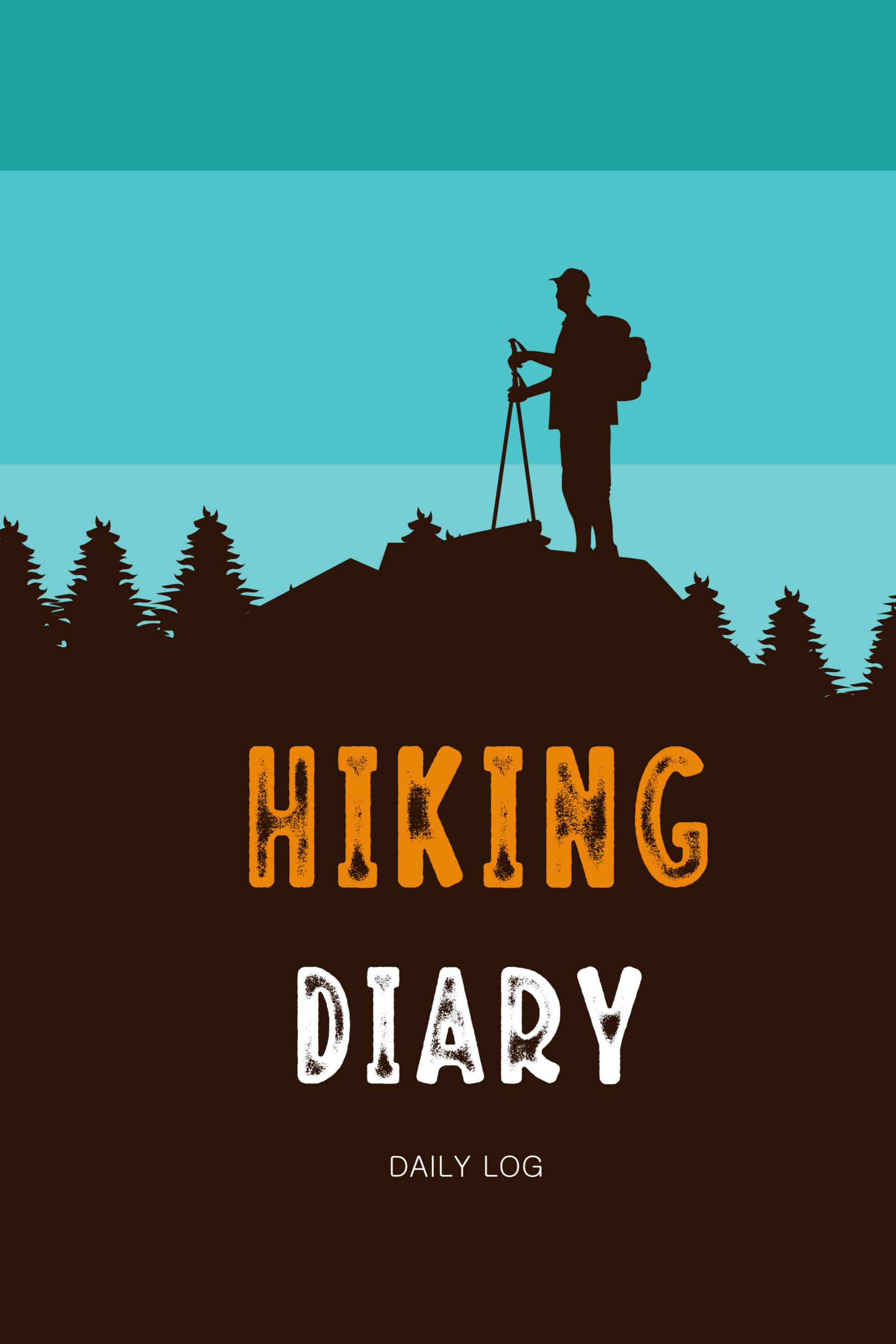 jaymcdesign books Hiking Diary and daily log
