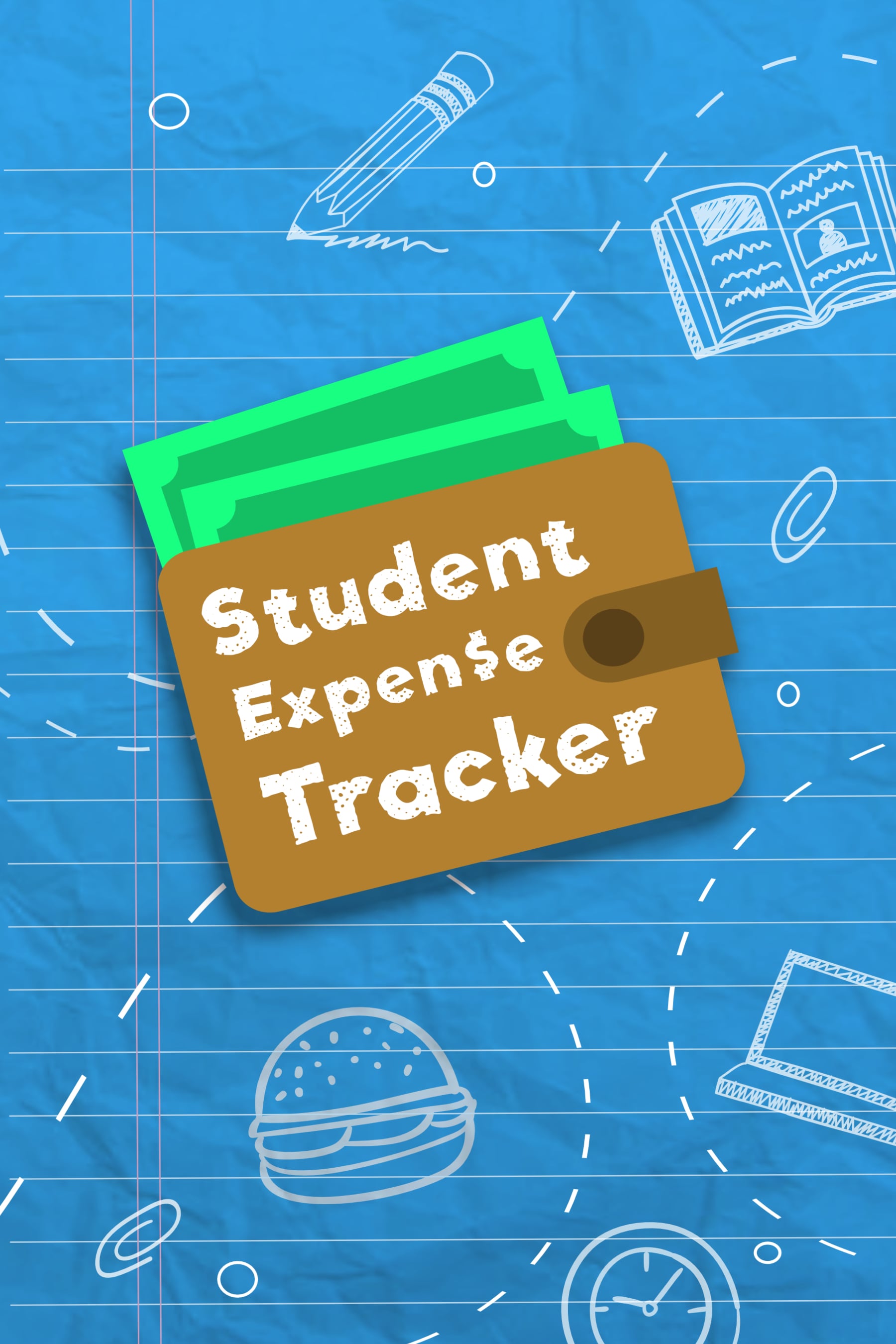 jaymcdesign books student expenses tracking log book