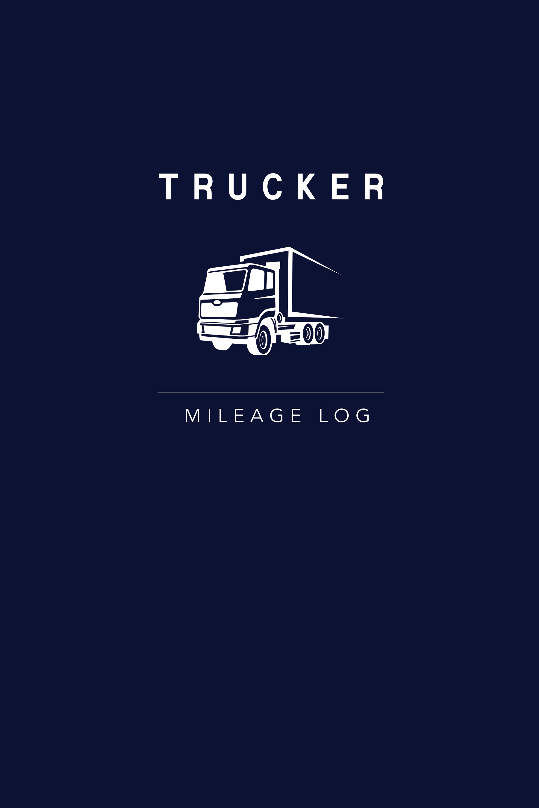 jaymcdesign books truck drivers mileage log book