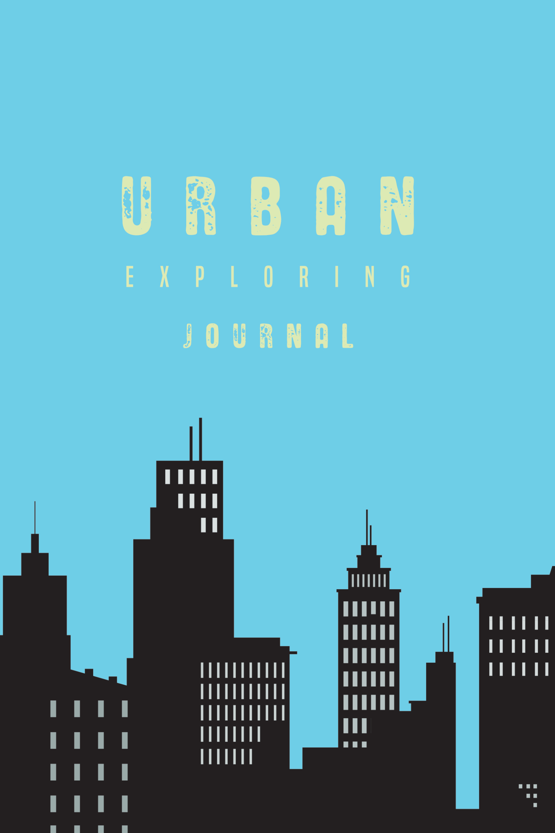 jaymcdesign books Urban Exploring Journal